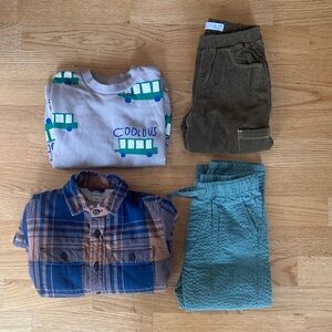 Boy ✨CUTE ✨fall / winter clothing Lot 4/5t